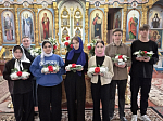 Мастер класс по храмовой флористике в храме Иоанна Богослова села Нижний Мамон