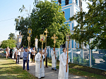 В день Преображения Господня в Казанском храме города Павловска совершились праздничные богослужения