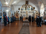 В среду 3-й седмицы Великого поста епископ Дионисий совершил Литургию Преждеосвященных Даров в храме иконы Божией Матери «Казанская» с. Новотолучеево