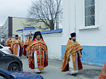 В понедельник Светлой седмицы епископ Дионисий совершил Литургию в храме Покрова Пресвятой Богородицы города Павловска
