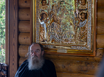 Преосвященнейший епископ Дионисий совершил Литургию в Воскресенском Белогорском мужском монастыре