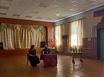 В Ново-Сотенском филиале Острогожского Дома культуры прошла православная беседа "Семья-малая церковь"