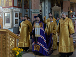 В праздник Крещения Руси епископ Дионисий совершил Божественную литургию в Свято-Ильинском кафедральном соборе города Россоши