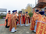 Правящий Архиерей совершил Божественную литургию в храме сщмч. Петра, митрополита Крутицкого, и освятил колокола для храмовой звонницы на малой родине святого