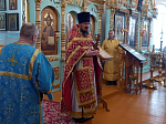 Литургия в Казанском храме