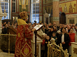 В праздник Светлого Христова Воскресения глава Россошанской епархии возглавил торжественное богослужение в Свято-Ильинском кафедральном соборе г. Россоши