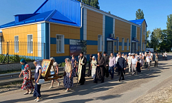 Ильинский казачий крестный ход в Белогорской обители