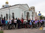 Велопробег в рамках акции «Белый цветок» в Острогожске
