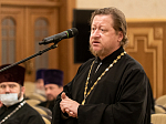 Митрополит Воронежский и Лискинский Сергий, временно управляющий Россошанской епархией, возглавил работу ежегодного Епархиального собрания духовенства, монашествующих и мирян Россошанской епархии