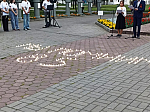 Город Острогожск присоединился к Всероссийской акции «Свеча памяти»