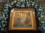 Праздничные богослужения в Благовещение в Свято-Ильинском кафедральном соборе г. Россошь