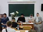 В воскресной школы «Добро» Ильинского кафедрального собора состоялось итоговое собеседование для учащиеся старших классов
