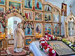 В храме Преображения Господня с. Заболотовка молитвенно встретили престольный праздник