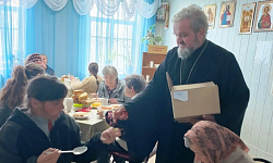 Священник посетил психоневрологический интернат