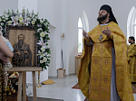 Правящий Архиерей совершил первую Божественную литургию в новопостроенном храме во имя первоверховного апостола Павла города Павловска