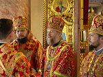 Соборное пасхальное богослужение Архипастырей и клириков епархий Воронежской митрополии совершено в Покровском соборе г. Воронежа