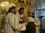 В Тихоновском храме г. Острогожска встретили праздник Богоявления
