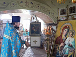 В храме иконы Божией Матери «Казанская» села Гнилое совершено богослужение перед чудотворной иконой Богородицы «Оршанская»