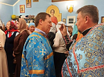 В храме Рождества Пресвятой Богородицы города Россошь молитвенно отметили престольный праздник
