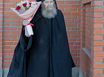 В день Радоницы Преосвященнейший епископ Дионисий совершил Литургию в Воскресенском соборе Белогорского епархиального мужского монастыря