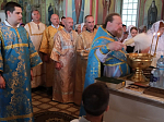 Дивногорская (Сицилийская) икона Божией Матери в Михайло-Архангельском храме г.Острогожска 