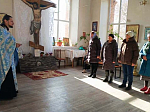 Помощник благочинного по миссионерскому служению провел просветительскую беседу с прихожанами Преображенского храма с. Новая Криуша