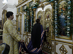 Епископ Россошанский и Острогожский Дионисий возглавил праздничное богослужение в храме святого мученика Иоанна Воина города Богучара