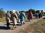 В храме Воздвижения Креста Господня села Манино Калачеевского района встретили престольный праздник