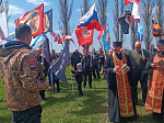 Братский молебен в поселке Каменка