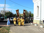 В Свято-Тихоновском соборном храме города Острогожска отметили престольный праздник торжественным соборным богослужением