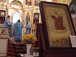 В  Михайло-Архангельском храме Острогожска  было совершено торжественное богослужение