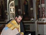 В Кантемировке прихожане храма встретили праздник Воздвижения Креста Господня общей молитвой