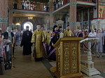 В день памяти Всех святых, в земле Российской просиявших, епископ Дионисий совершил Литургию в Ильинском кафедральном соборе города Россошь