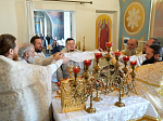 В храме Успения Пресвятой Богородицы города Калач соборно совершена Божественная литургия с миссионерским уклоном
