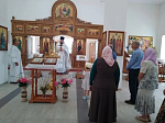 Жители села Медово поблагодарили священнослужителя за доброе служение