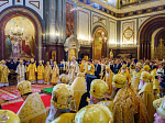 Епископ Россошанский и Острогожский Дионисий сослужил Предстоятелю Русской Православной Церкви в Храме Христа Спасителя в Москве