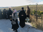 Преосвященнейший Сергий, епископ Борисоглебский и Бутурлиновский совершил Божественную литургию в Костомаровском Спасском женском монастыре
