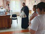 Благочинный Россошанского церковного округа посетил отделения Россошанской РБ 