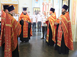 В Свято-Тихоновском соборном храме города Острогожска состоялись богослужения, посвященные Дню Великой Победы