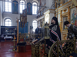 В пятницу первой седмицы Великого поста Глава Россошанской епархии совершил Литургию Преждеосвященных Даров в храме Вознесения Господня города Калач