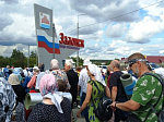 Паломники из Богучарского церковного округа приняли участие в Митрофано-Тихоновском крестном ходе
