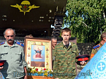 Ильинский казачий крестный ход дошёл до Воробьёвского района