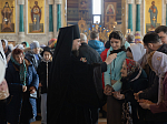 В Неделю Торжества Православия Преосвященнейший епископ Дионисий совершил Литургию в Ильинском кафедральном соборе