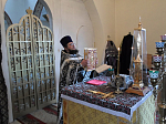Литургия Преждеосвященных Даров в Великий понедельник Страстной седмицы, в Александро-Невском храме
