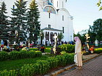 Епископ Россошанский и Острогожский Дионисий сослужил Святейшему Патриарху Кириллу за всенощным бдением в Троице-Сергиевой лавре