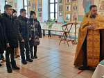 Школьники побеседовали со священником в храме