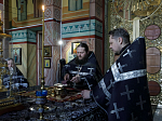 Преосвященнейший епископ Дионисий совершил в Свято-Ильинском кафедральном соборе города Россоши последнюю в этом году Литургию Преждеосвященных Даров