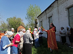В храме Преображения с. Евстратовка была совершена Божественная литургия