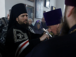 В среду второй седмицы Великого поста епископ Дионисий совершил Литургию Преждеосвященных Даров и диаконскую хиротонию в Казанском храме поселка Каменка