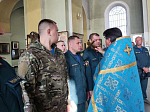 В Кантемировке совершили богослужение с участием представителей служб экстренного реагирования района